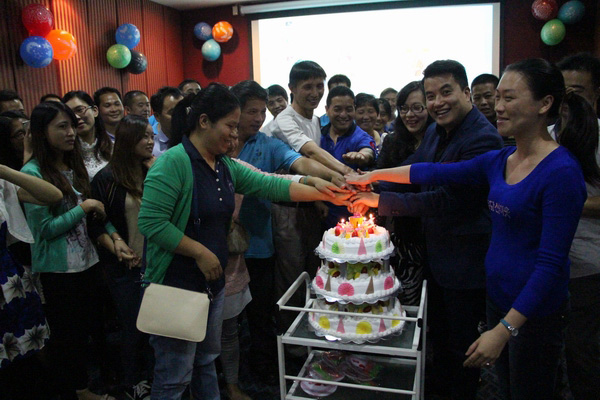 Global Chemicals' Third Birthday Party in 2015